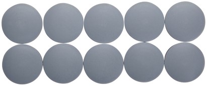 Aimant MAUL Solid 38x15,5mm 2,5kg gris 10 pièces 10 Stuk