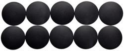 Aimant MAUL Solid 38x15,5mm 2,5kg noir 10 pièces 10 Stuk