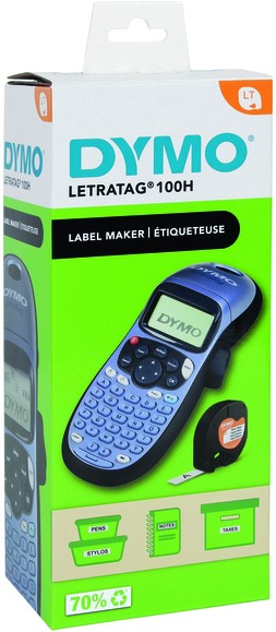 Étiqueteuse pour LT-100H Dymo Letratag Imprimante avec rubans d
