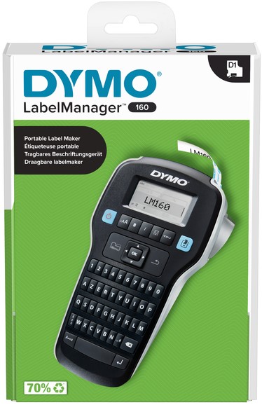 Etiqueteuse Dymo LabelManager LM160 azerty 1 Stuk bij Bonnet Office Supplies