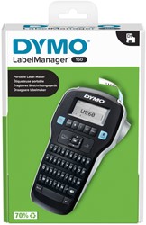 Etiqueteuse Dymo LabelManager 160 portable azerty 12mm noir 1 Stuk