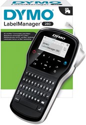 Etiqueteuse Dymo LabelManager 280 portable azerty 12mm noir 1 Stuk