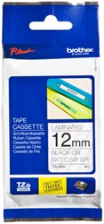 Ruban de lettrage Brother P-Touch TZe-M31 mat 12mm noir sur transparent 1 Stuk