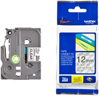 Ruban de lettrage Brother P-Touch TZE-131 standard 12mm noir sur transparent 1 Stuk-3