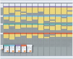 Professioneel jaarplan T-kaart Nobo met 32 sleuven 1 Stuk