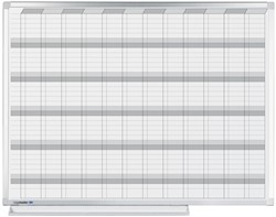 Tableau planning Legamaster Professional annuel horizontal 90x120cm 1 Stuk