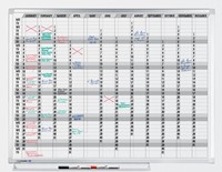 Tableau planning Legamaster Professional annuel horizontal 90x120cm 1 Stuk-2
