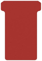 T-kaart Djois formaat 2 48mm rood 100st 100 Stuk