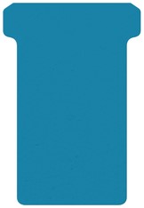 T-kaart Djois formaat 2 48mm blauw 100st 100 Stuk