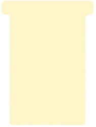 T-kaart Djois formaat 3 77mm beige 100st 100 Stuk