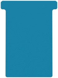 T-kaart Djois formaat 3 77mm blauw 100st 100 Stuk