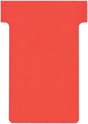 Fiche-T planning Nobo n°2 48mm rouge 100 pièces 100 Stuk