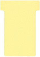 Fiche-T planning Nobo n°2 48mm jaune 100 pièces 100 Stuk