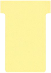 Fiche-T planning Nobo n°2 48mm jaune 100 pièces 100 Stuk