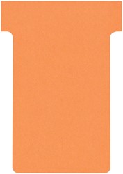 Fiche-T planning Nobo n°2 48mm orange 100 pièces 100 Stuk