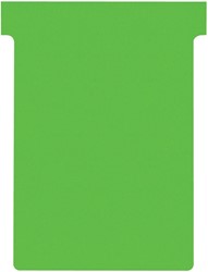Fiche-T planning Nobo n°3 80mm vert 100 pièces 100 Stuk