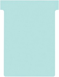 Fiche-T planning Nobo n°3 80mm bleu 100 pièces 100 Stuk