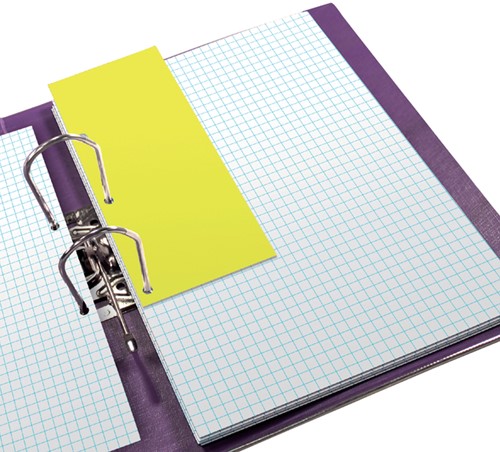 Bande de séparation Oxford Duo 240x105mm jaune 60 pièces 60 Stuk-3
