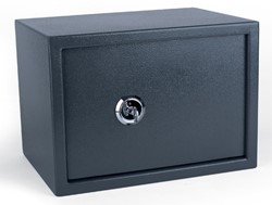 Coffre-fort Pavo 350x250x250mm à clé gris foncé 1 Stuk
