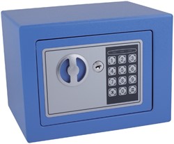 Coffre-fort Pavo Mini électronique 230x170x170mm bleu 1 Stuk