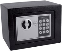 Coffre-fort Pavo Mini électronique 230x170x170mm noir 1 Stuk