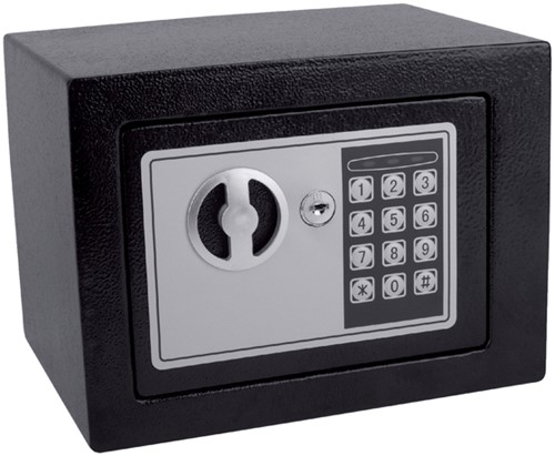 Coffre-fort Pavo Mini électronique 230x170x170mm noir 1 Stuk