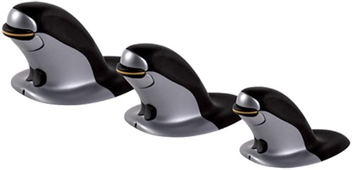 Ergonomische muis Fellowes Penguin draadloos large 1 Stuk-2