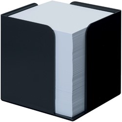 Cube mémos Djois Re-Solution recyclé 95x95x95mm + 850 feuilles noir 1 Stuk
