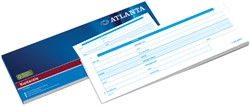 Carnet de quittances Djois Atlanta 105x297mm 100 feuilles 1 Stuk