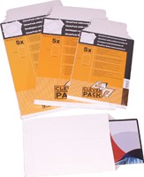 Envelop CleverPack karton A4 240x315 5st wit 5 Stuk-1
