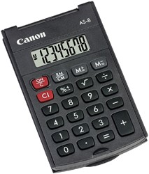 Calculatrice Canon AS-8 1 Stuk