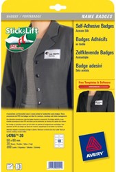 Badges adhésifs