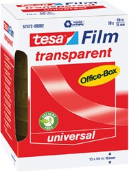 Ruban adhésif tesafilm® 66mx15mm transparent 10 Stuk