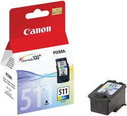Cartouche d’encre Canon CL-511 couleur 1 Stuk