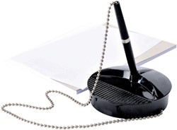 Stylo bille Fellowes sur socle noir 1 Stuk