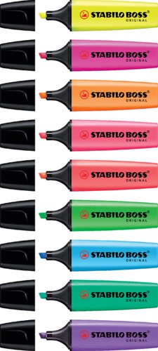 Surligneur STABILO BOSS Original 70/24 jaune 1 Stuk-3