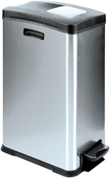 Poubelle à pédale EKO Rejoice 30 litres Inox mat 1 Stuk