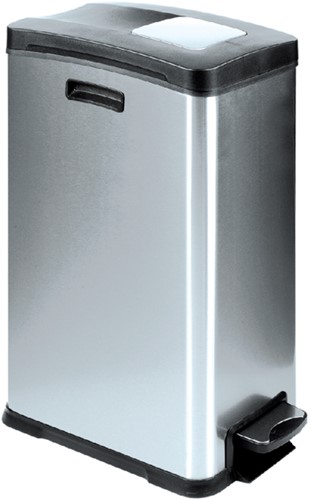 Poubelle à pédale EKO Rejoice 30 litres Inox mat 1 Stuk