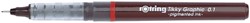 Fineliner rOtring Tikky Graphic 0,1mm 1 Stuk