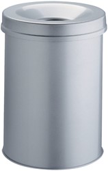 Corbeille à papier Vepa Bins anti-feu 15L 26cm gris 1 Stuk