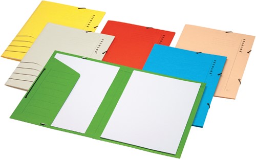 Elastomap Secolor Folio recy karton 250gr rd 1 Stuk