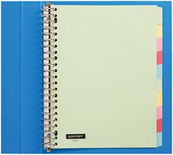 Intercalaire Quantore 23 perforations 10 onglets carton assorti 1 Set