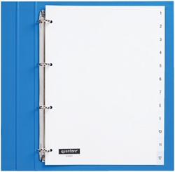Tabblad Quantore 4rings pp 1-12 wt 1 Set