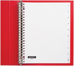 Tabblad Quantore 23rings pp 1-10 wt 1 Set