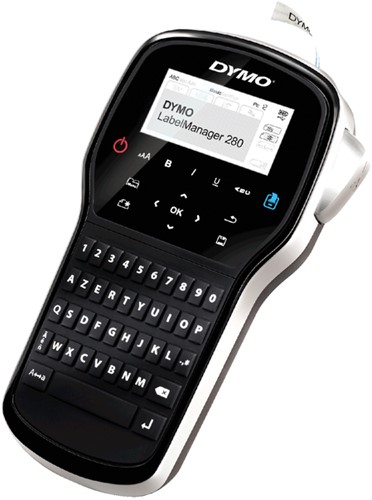 Etiqueteuse Dymo LabelManager 280 portable qwerty 12mm noir 1 Stuk-1