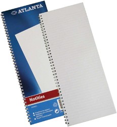 Carnet de notes Djois Atlanta 1 exemplaire 330x135mm ligné 100 pages bleu 1 Stuk