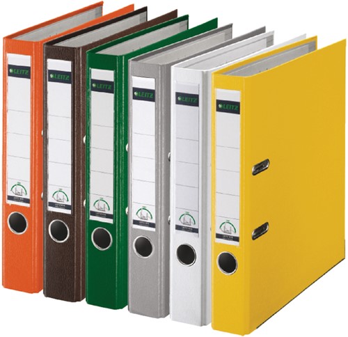 Classeur à levier Leitz 1015 180° A4 50mm PP rouge 1 Stuk-2