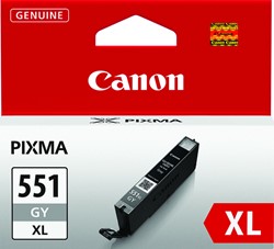 Cartouche d’encre Canon CLI-551XL gris 1 Stuk