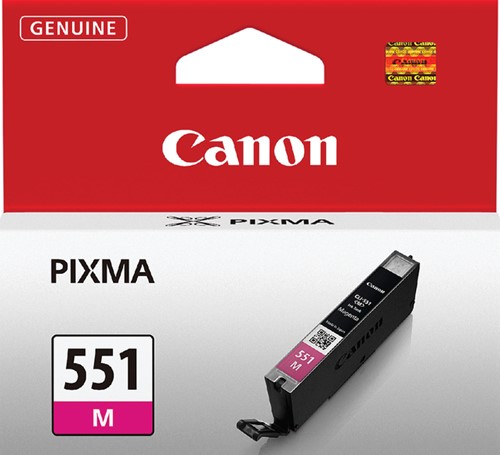 Cartouche d’encre Canon CLI-551 rouge 1 Stuk