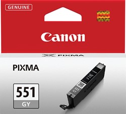Cartouche d’encre Canon CLI-551 gris 1 Stuk